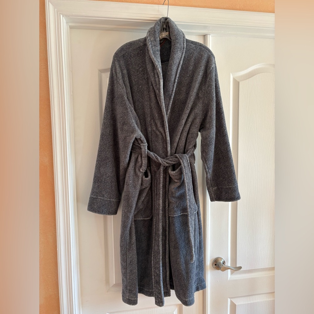 Soft and Cozy Gray Robe